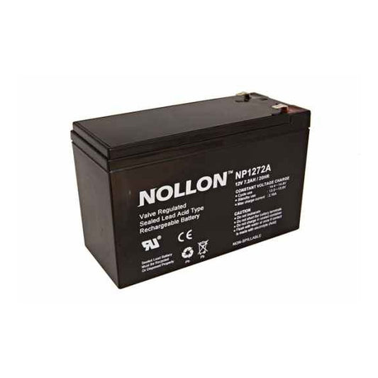 Nollon NP1272A 12V 7.2Ah sealed lead acid VRLA battery