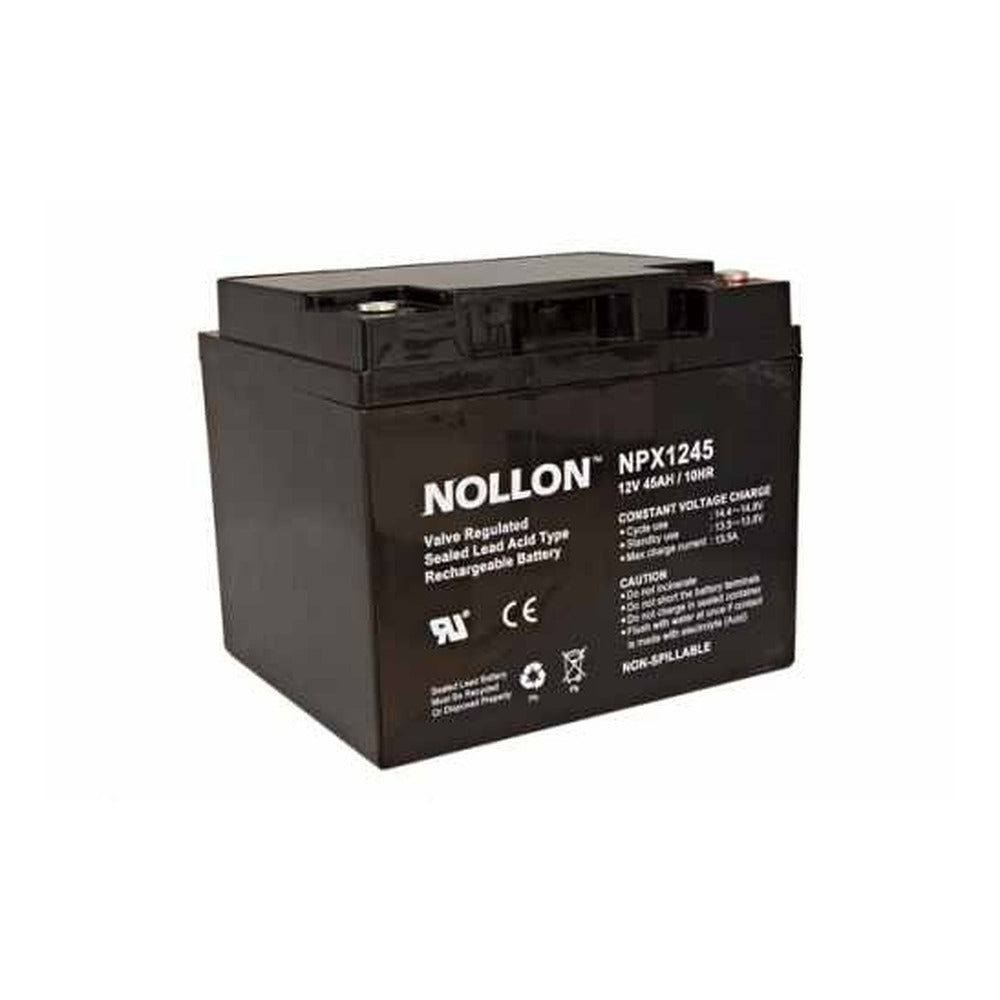 Nollon NPX1245 12V 45Ah sealed lead acid VRLA battery