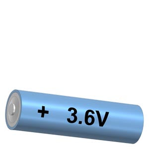 Siemens SIMATIC S7-400, Backup battery 3.6 V/2.3 AH for PS 405 4 A/10 A/20 A and PS 407 4 A/10 A/20 A