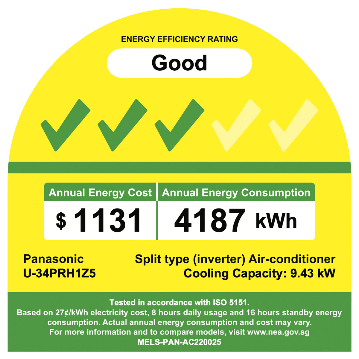 PANASONIC INVERTER CEILING CASSETTE NX DELUXE SERIES (SINGLE C/C) - SUPPLY ONLY