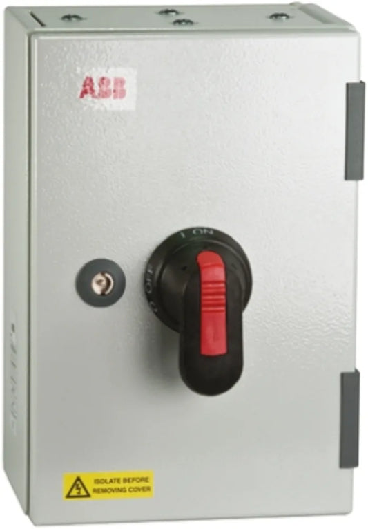 ABB 3P+N / TPN 415V IP65 Metalclad Enclosed Load Break Switch / Isolator
