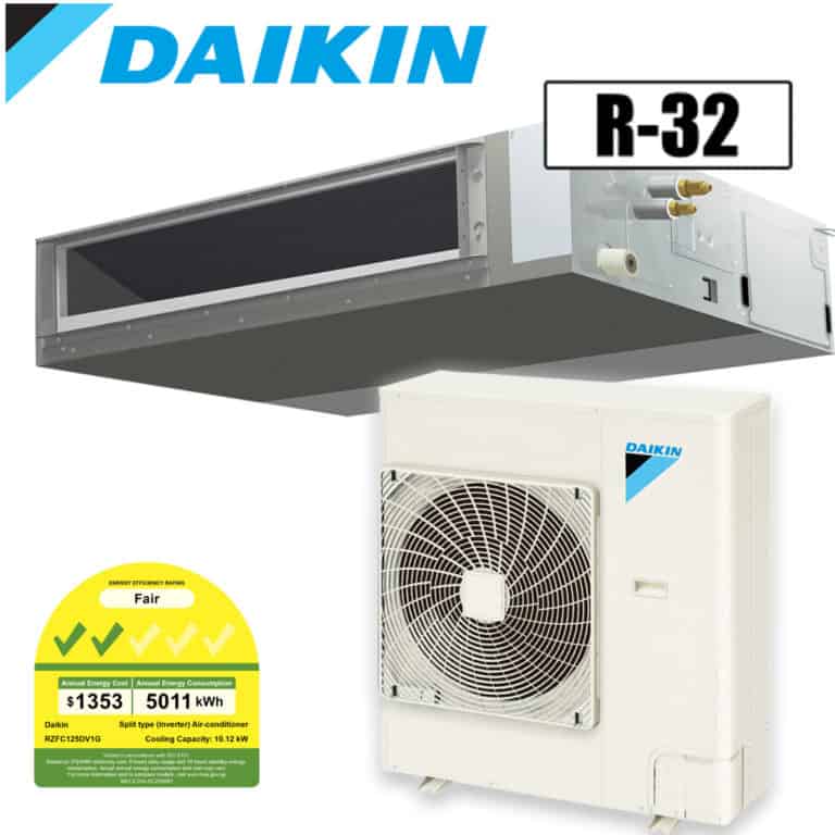Daikin System 1 INVERTER CEILING DUCTED Air Conditioner with Wired Controller - SINGLE C/D