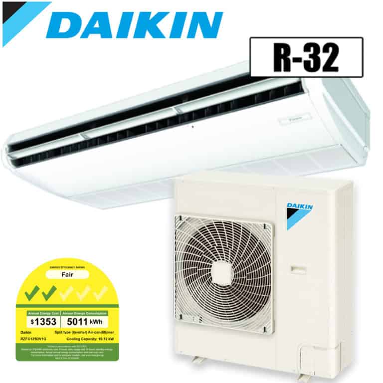 Daikin System 1 Inverter Ceiling Suspended Air Conditioner with Wired Controller - SINGLE C/S