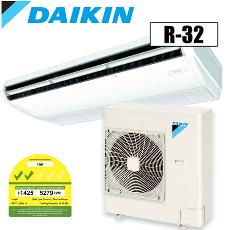 Daikin System 1 Inverter Ceiling Suspended Air Conditioner with Wired Controller - SINGLE C/S