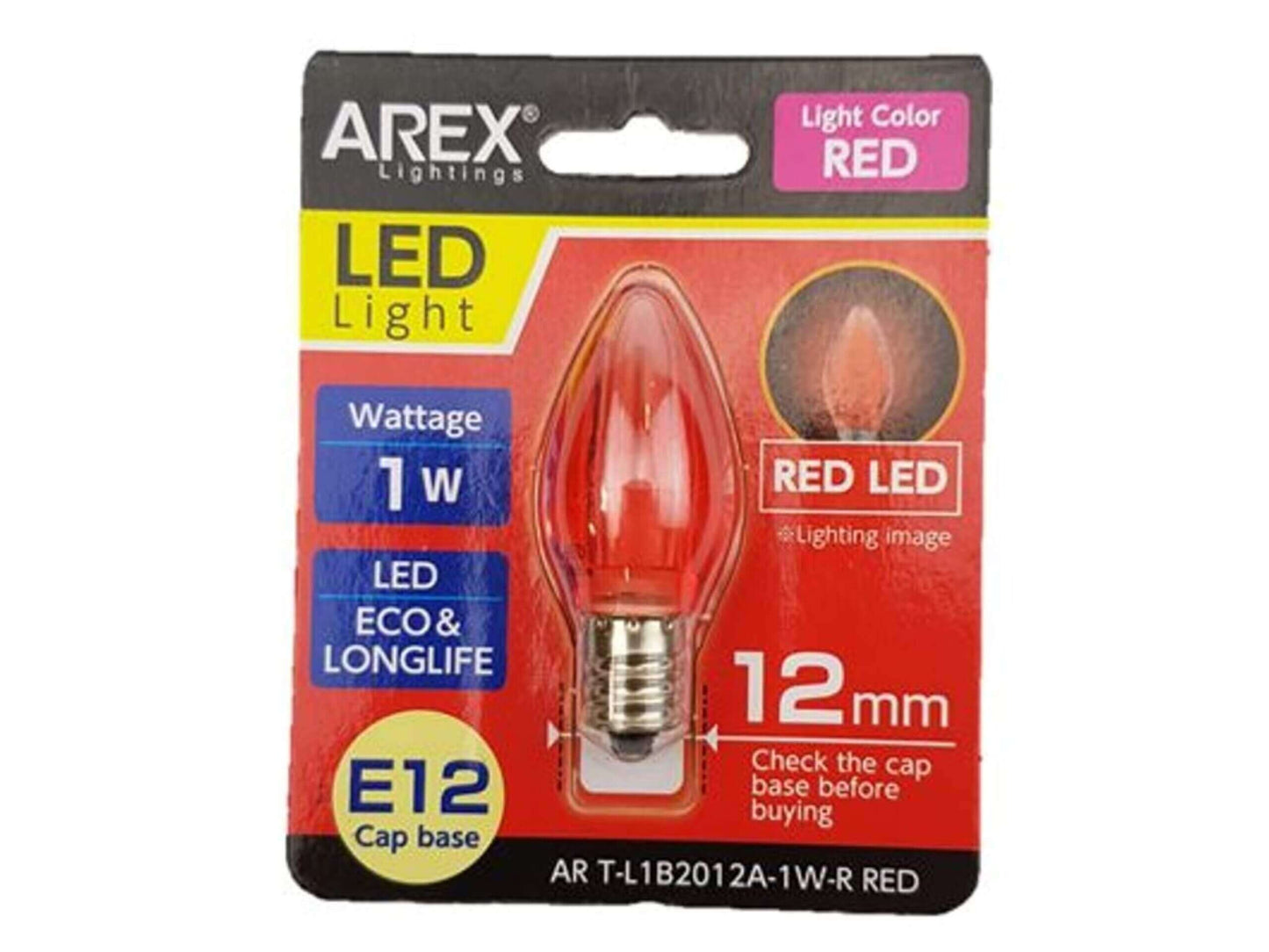 Arex AR T-L1B2012A-1W E12 Led Bulb