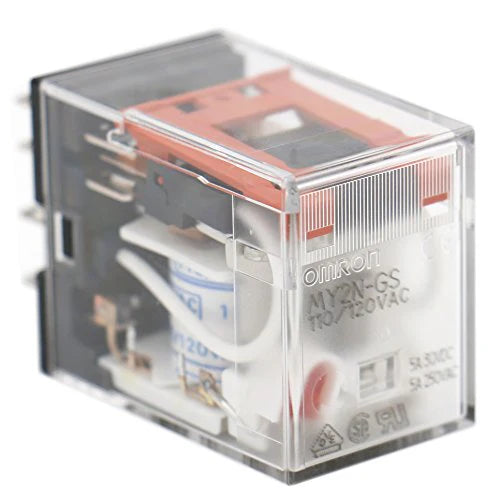 Baomain Gereral Purpose Relay MY2N-GS Coil LED Indicator 8 pin terminal