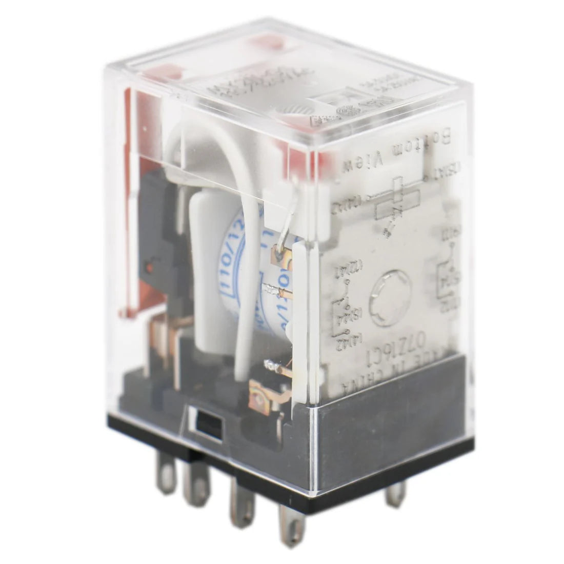 Baomain Gereral Purpose Relay MY2N-GS Coil LED Indicator 8 pin terminal