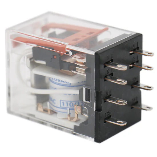 Baomain Gereral Purpose Relay MY2N-GS Coil LED Indicator 8 pin terminal