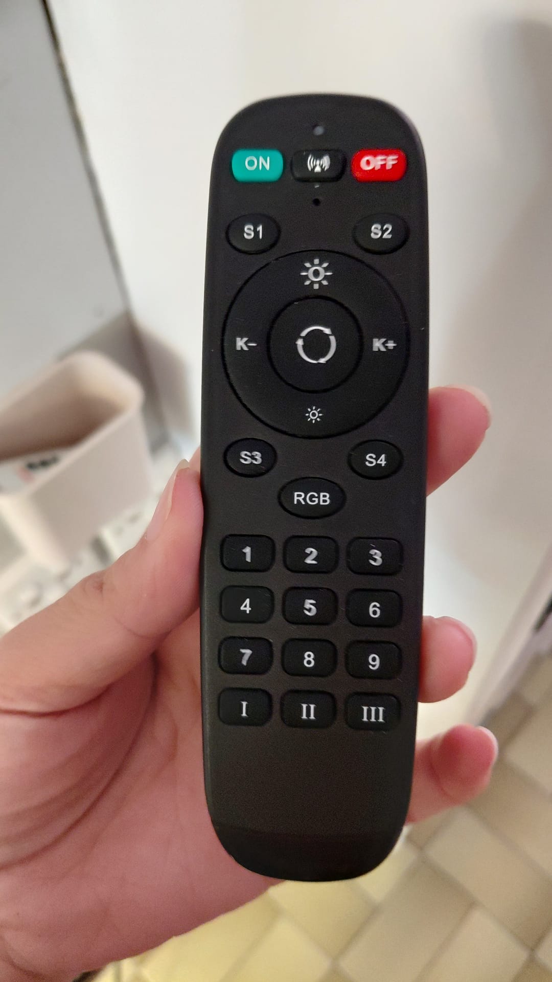 Remote For Okies 27W Black Model Linear Light