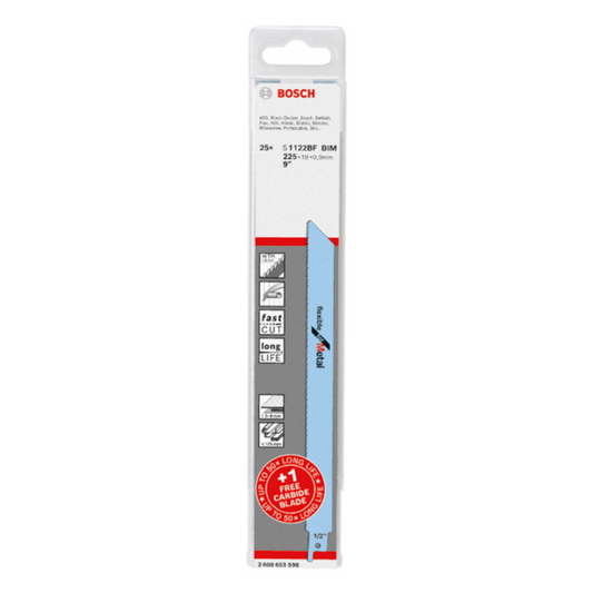 BOSCH 9" Saw Blades (5pcs/Pack) | Model : S1122BF