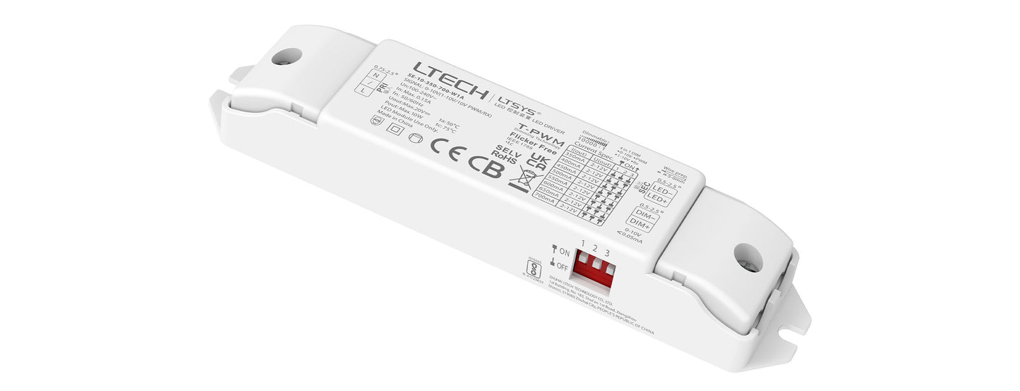 [China] LTECH 0-10V 10W Consant Current for Extra Low-Voltage Dimmable Rubycon LED Driver x 16Pcs