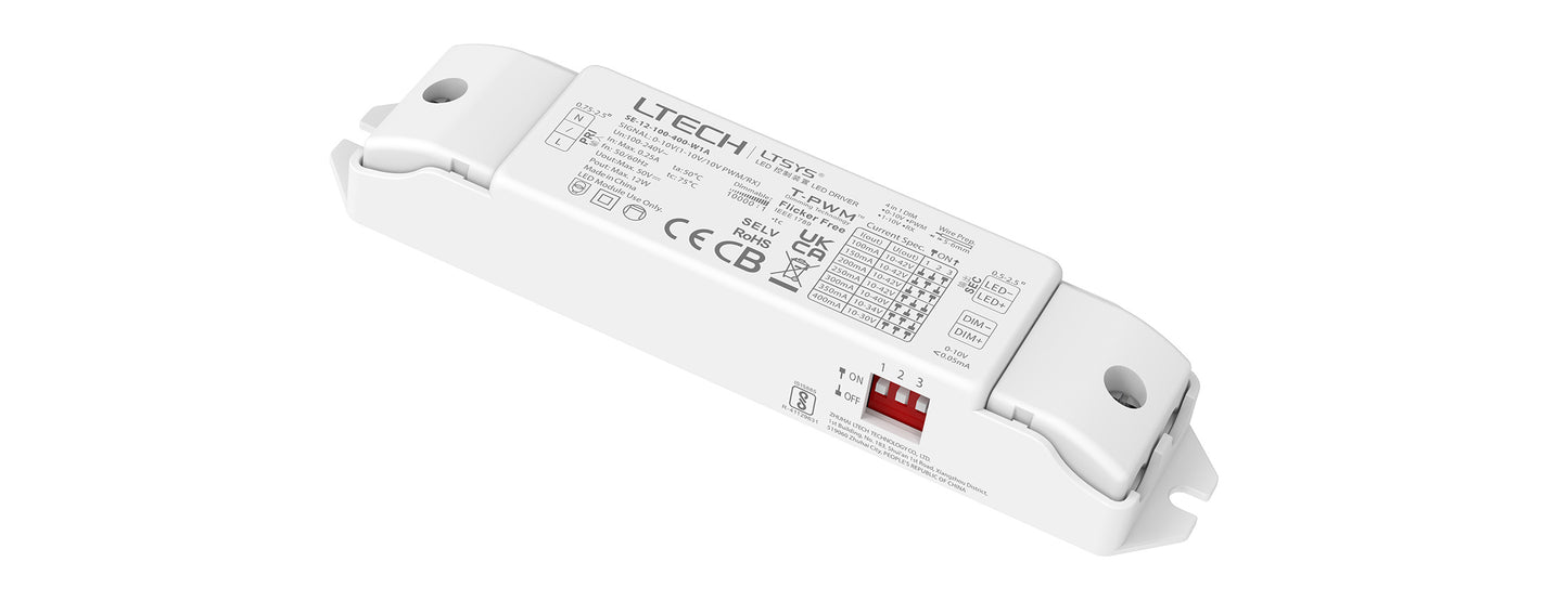 [China] LTECH 12W 0/1-10V Consant Current Dimmable Rubycon LED Intelligent Driver x 16Pcs