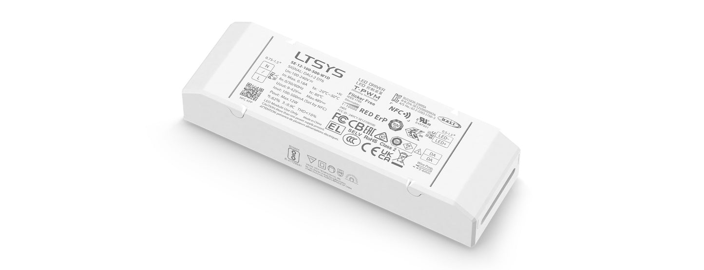 [China] Ltech DALI Constant Current Dimmable NFC Full Instruction Programmable UL Certification Rubycon Driver