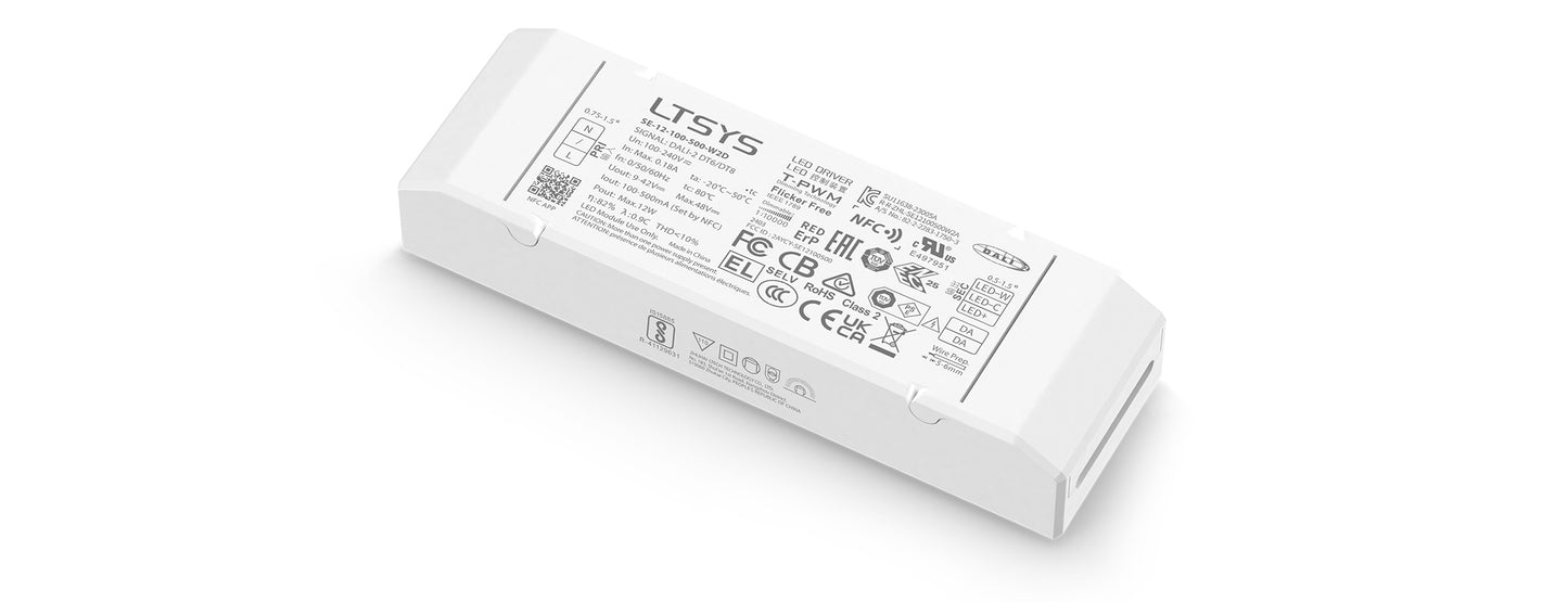 [China] Ltech DALI Tunable White Constant Current NFC Full Instruction Programmable UL Certification Rubycon Driver
