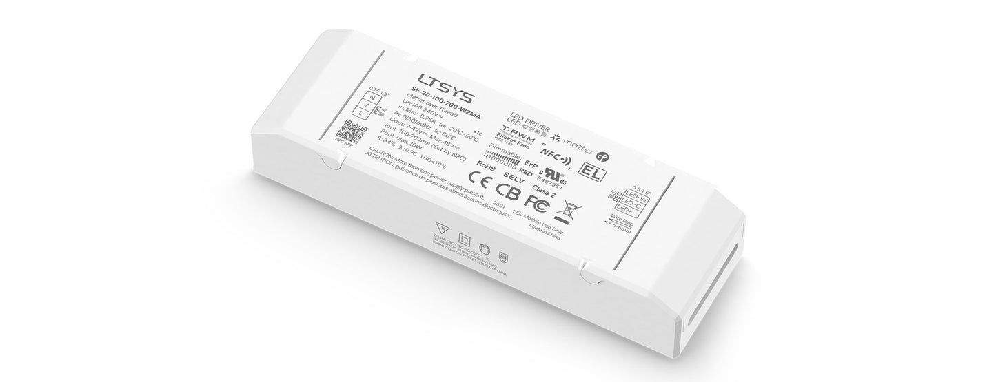 [China] LTECH Constant Current Matter NFC Programmable Tunable White LED Driver x 8Pcs