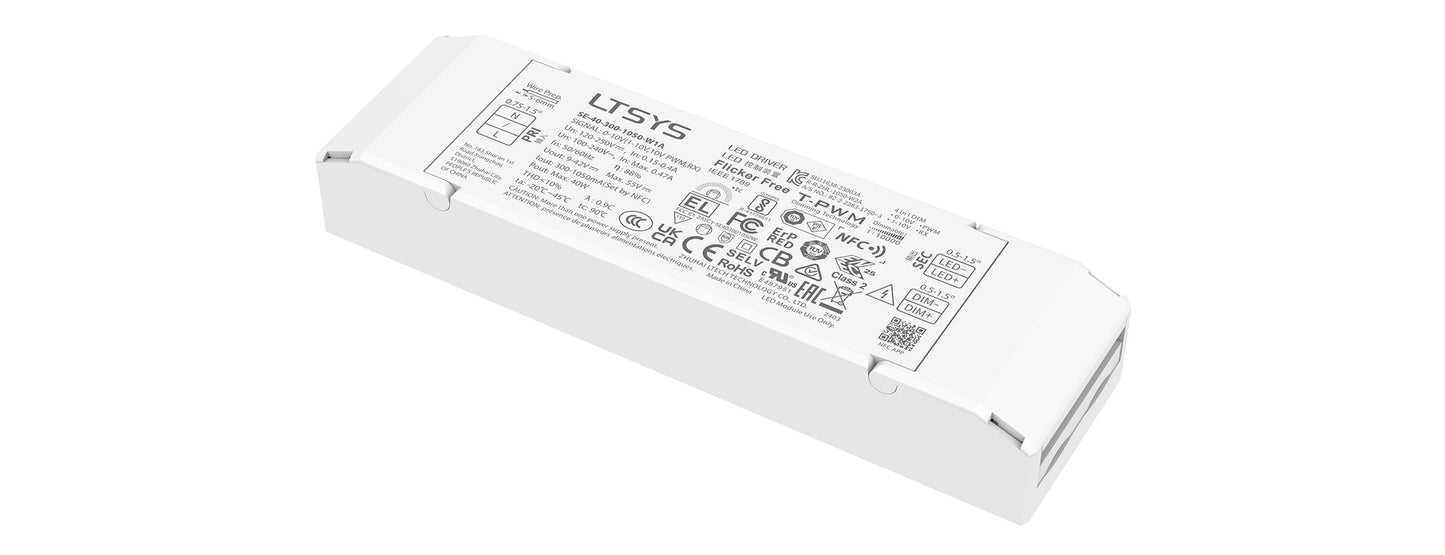 [China] LTECH W1A Series 0-10V Dimming NFC Constant Current LED Driver