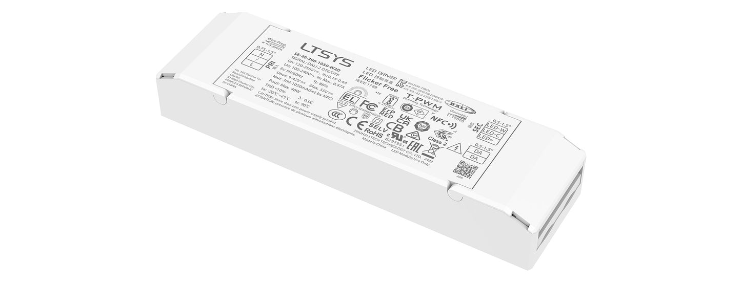 [China] Ltech DALI Tunable White Constant Current NFC Full Instruction Programmable UL Certification Rubycon Driver