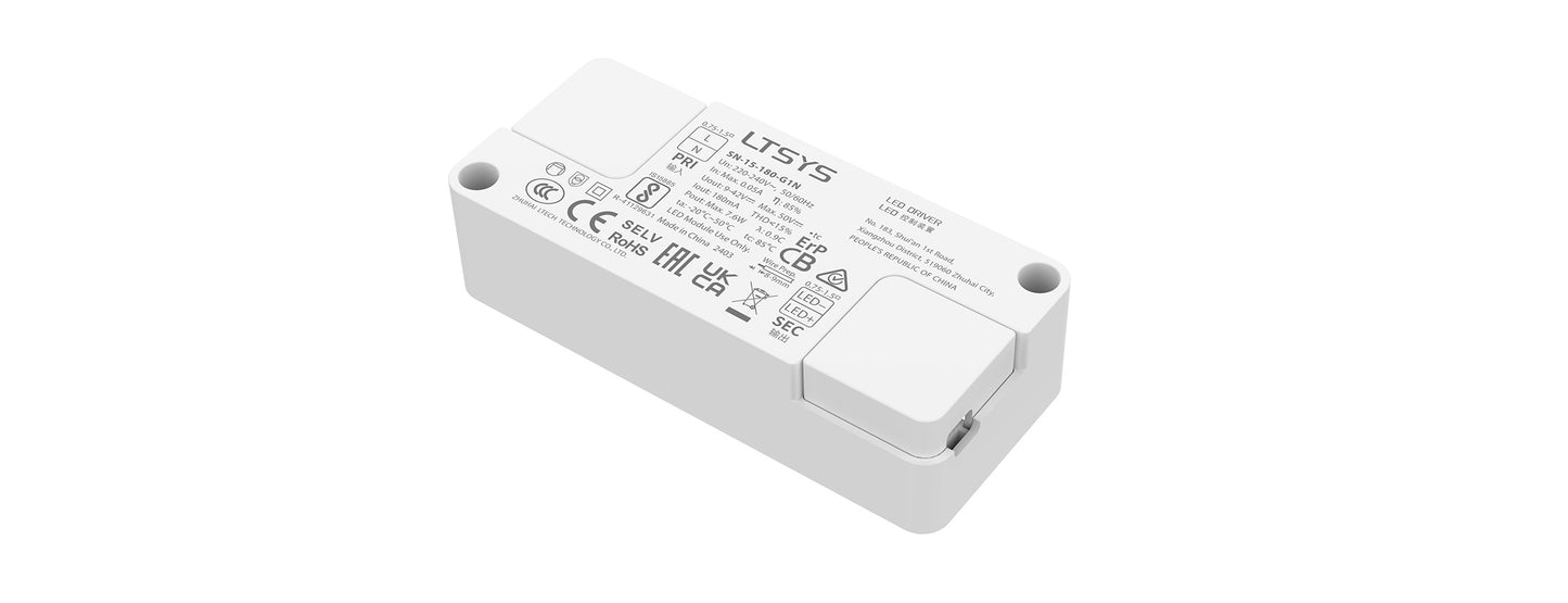 [China] LTECH 15W Constant Current Ultra Small ON/OFF Non Dimmable LED Driver x 44Pcs