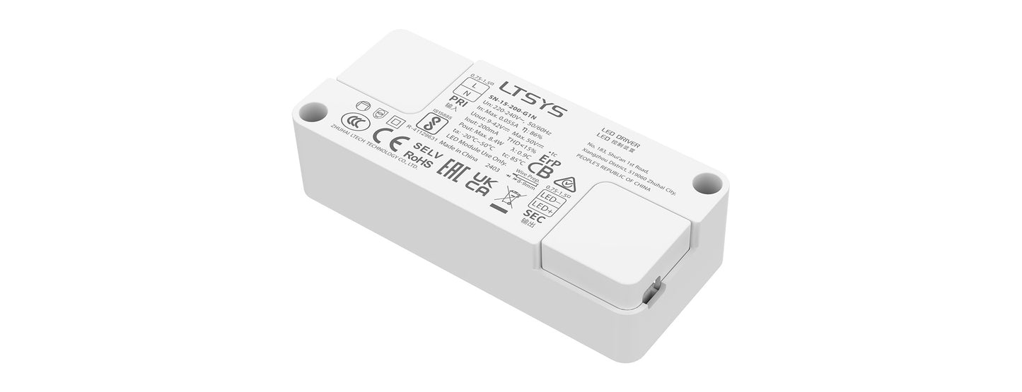 [China] LTECH 15W Constant Current Ultra Small ON/OFF Non Dimmable LED Driver x 44Pcs
