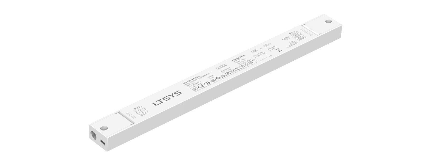[China] LTECH Ultra Thin 24V 150W 0-10V Constant Voltage Dimmable LED Driver x 4Pcs