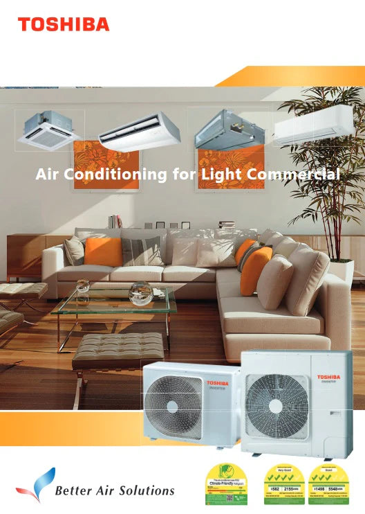 Toshiba Single Split Inverter Ceiling Cassette Air Conditioner – System 1 (4 Ticks)