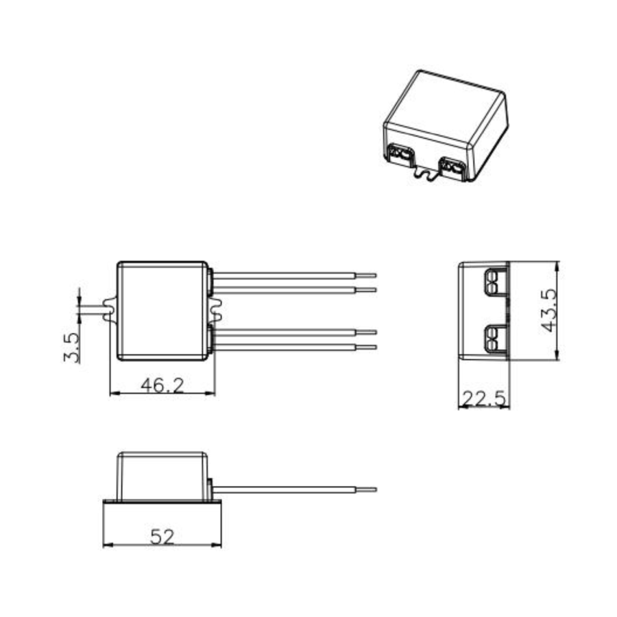 Eaglerise SS Series 9W 200mA Constant Current Led Driver