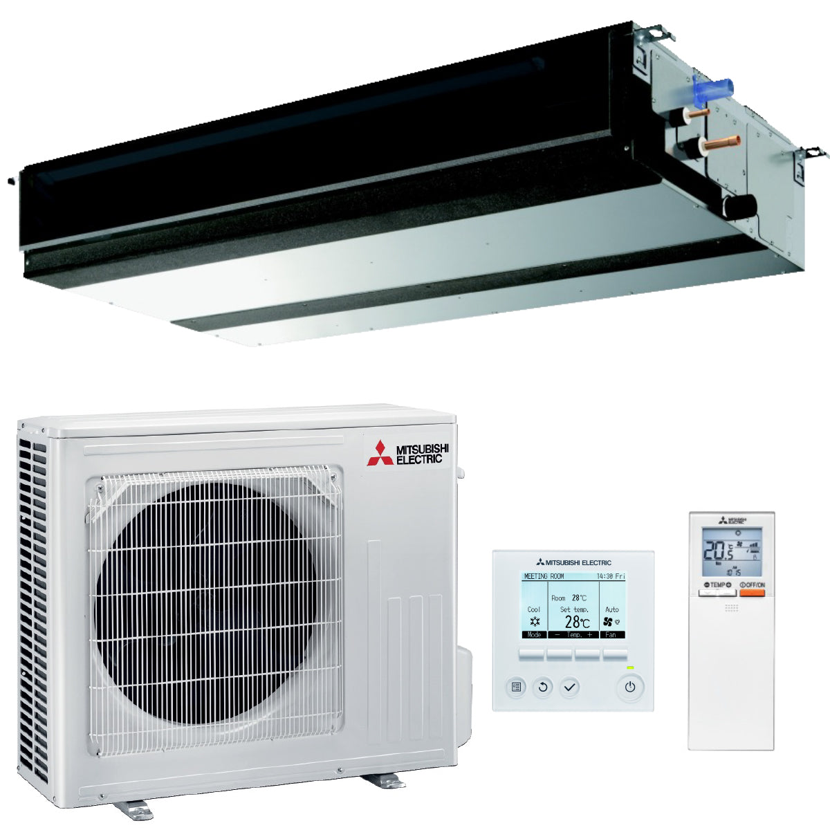 Mitsubishi Electric Starmex Inverter Ceiling Ducted - SINGLE C/D