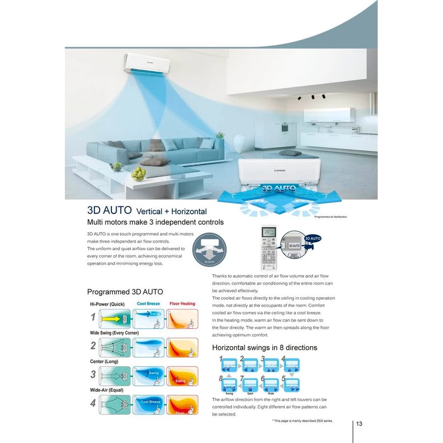 MITSUBISHI HEAVY INDUSTRIES SYSTEM 1 R32 INVERTER AIRCON (SUPPLY ONLY)
