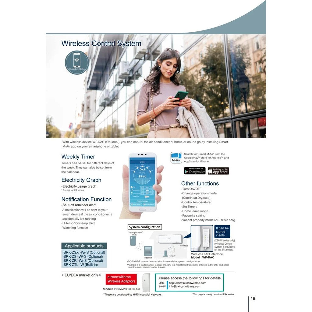 MITSUBISHI HEAVY INDUSTRIES SYSTEM 1 R32 INVERTER AIRCON (SUPPLY ONLY)
