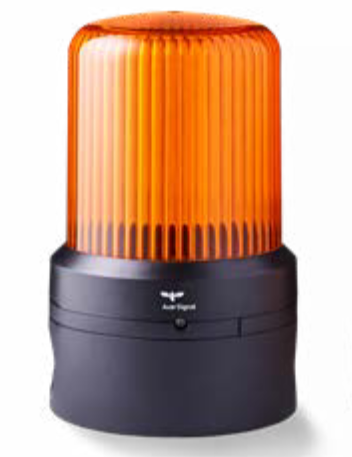 AUER Signal RDM Series Green Dimming, Flashing, Pulsating, Rotating, Steady, Strobe Beacon, 24 V ac/dc, Horizontal