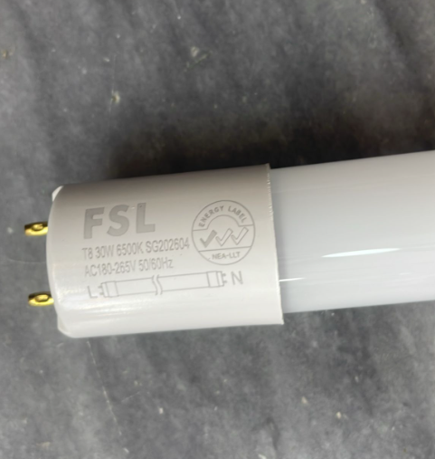 FSL T8 30w 6500k 4ft LED DL tube x10pcs