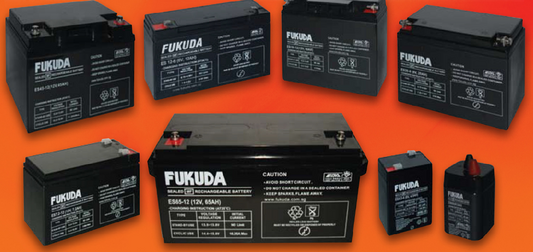Fukuda ES150-12FR Flame Retardant Casing Sealed AGM M/F Battery