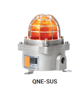 QLIGHT 92MM EXPLOSION PROOF WARNING LIGHT, 110/220VAC, AMBER