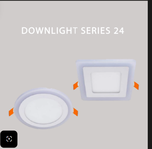 BK IP20 90-265V 120° 12W Tricolor Square White Finish Extra Thin Downlight -03