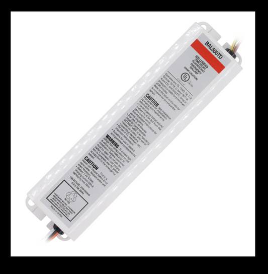 Best Lighting BAL500TD Fluorescent Emergency Ballast, 500 Lumensx10pcs