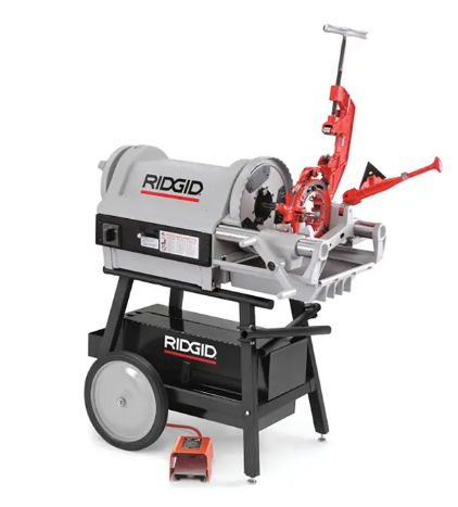 Ridgid 1/2"-4" BSPT 220V 50HZ #1224 THREADING MACHINE