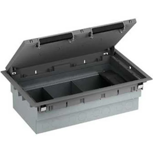 Cutterwell & Co Ltd Grey 3 Compartment 105 mm Empty Box
