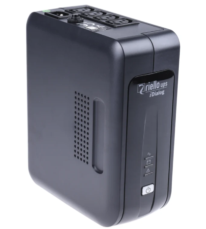 Riello 220V ac, 240 V ac Input Uninterruptible power supply, 400 VA, iDialog 240 W Stand Alone 4 Outlets