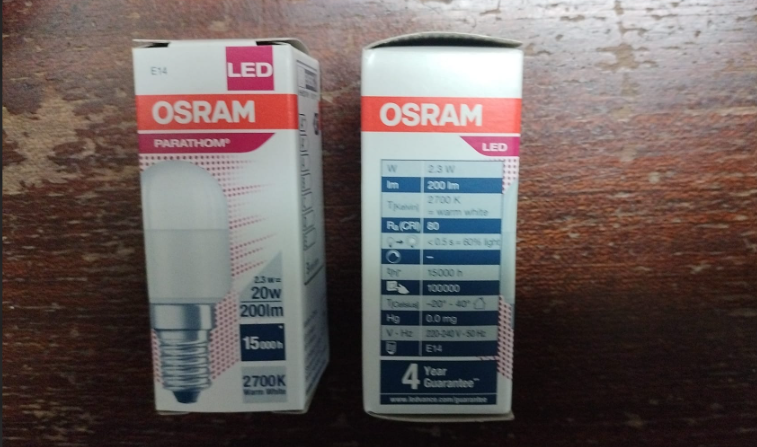 Osram LED T26 2.3w/827 E14 (F) Led Bulb