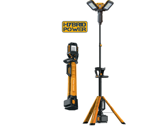 Nightsearcher TriStar Connect | 10,000 Lumens | Hybrid Tower Lightx2pcs