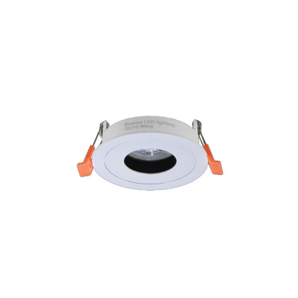 BK GU10 Recessed Spot Light Fitting Without Bulb