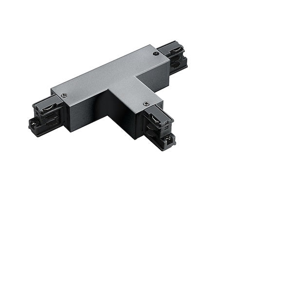 Laniber Straight Connector Black Color and white ( TRACK CONNECTOR)-Fixture-DELIGHT OptoElectronics Pte. Ltd