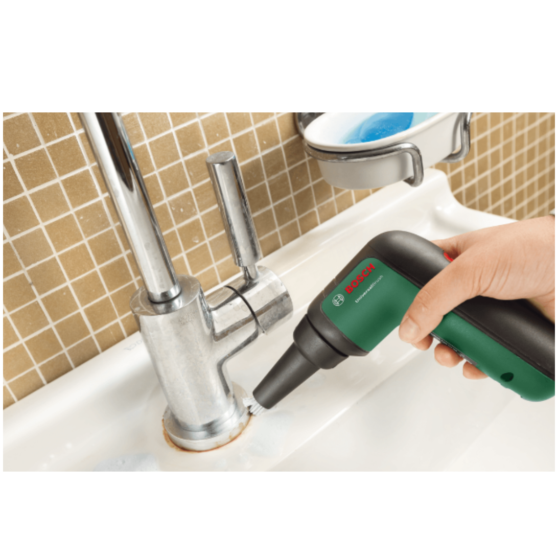 Bosch Cordless Universal Brush Cleaning Brush Set 3.6V | Power Scrubber