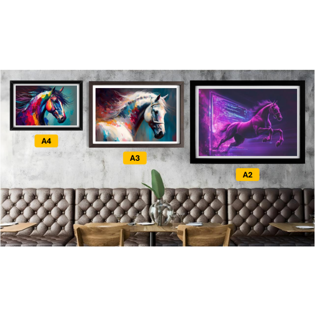 Wireless Digital  Photo Frame  A4 / A3 / A2 Full Colour - SHARP E Paper