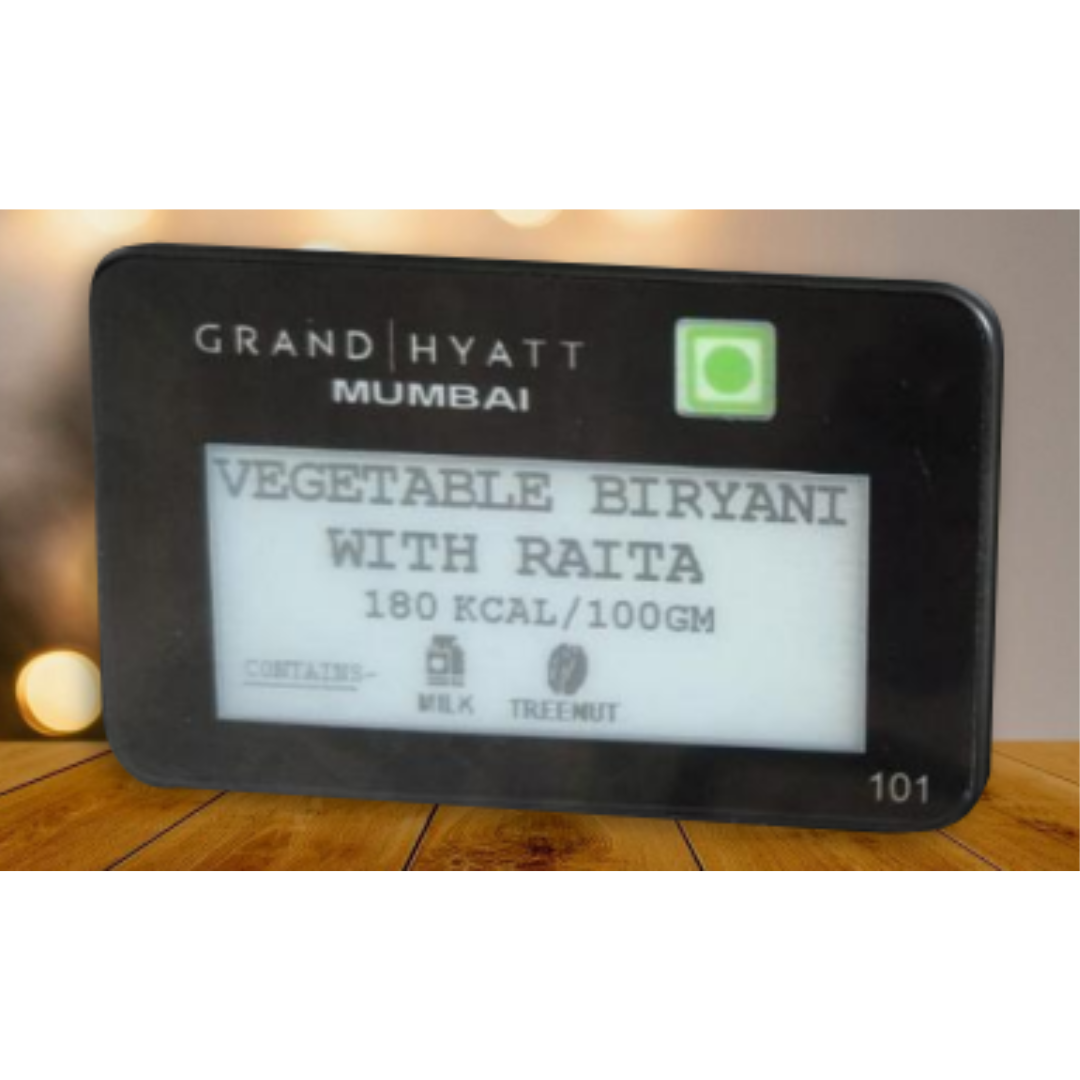 Delight Electronic Shelf Label – 2.9" & 3.52" Digital Buffet Display Tag with Bluetooth E Ink