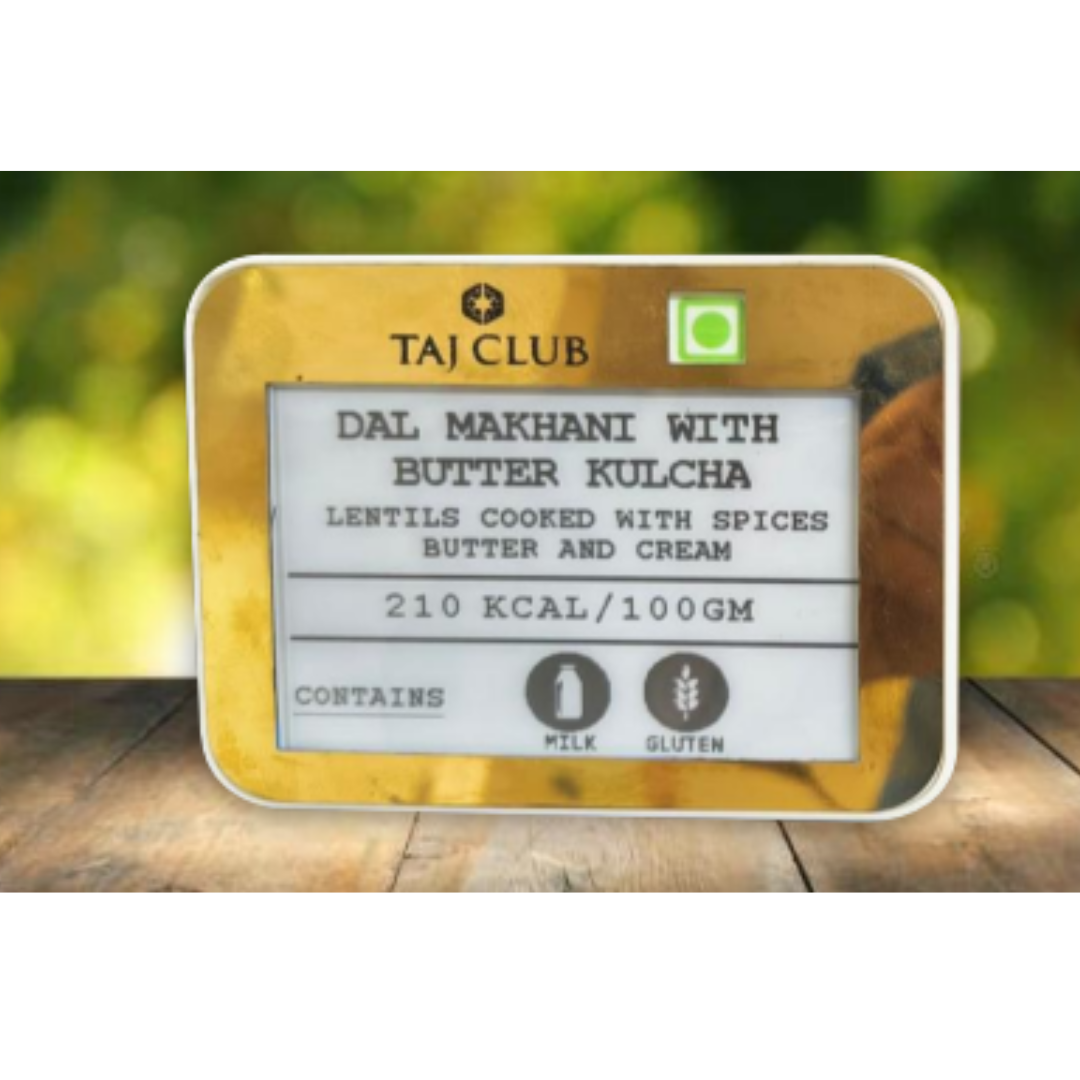 Delight Electronic Shelf Label – 2.9" & 3.52" Digital Buffet Display Tag with Bluetooth E Ink