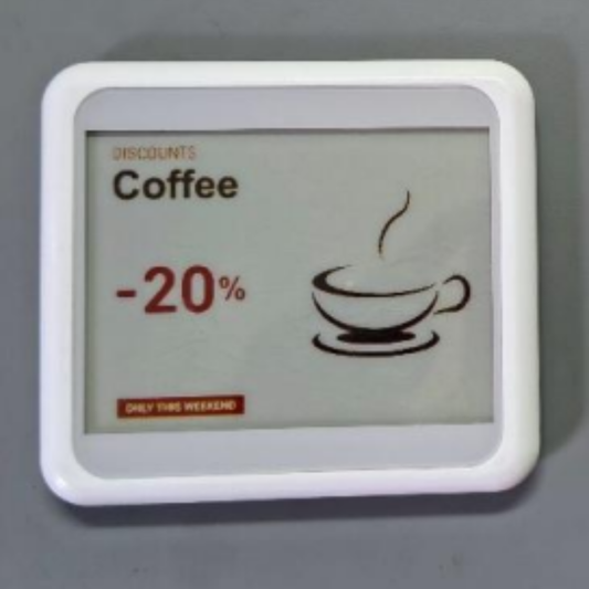 4.2 Inch Digital Image Tag , 4 Color ePaper Display