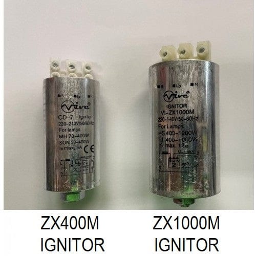 VIVE ZX400M 240V IGNITOR ( HPS / MH )-Electrical Supplies-DELIGHT OptoElectronics Pte. Ltd