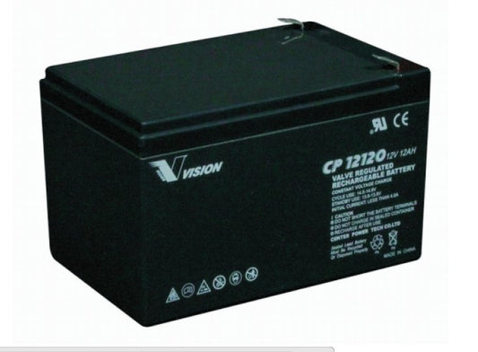 Vision CP12120 12V 12Ah Seal Lead Acid Battery