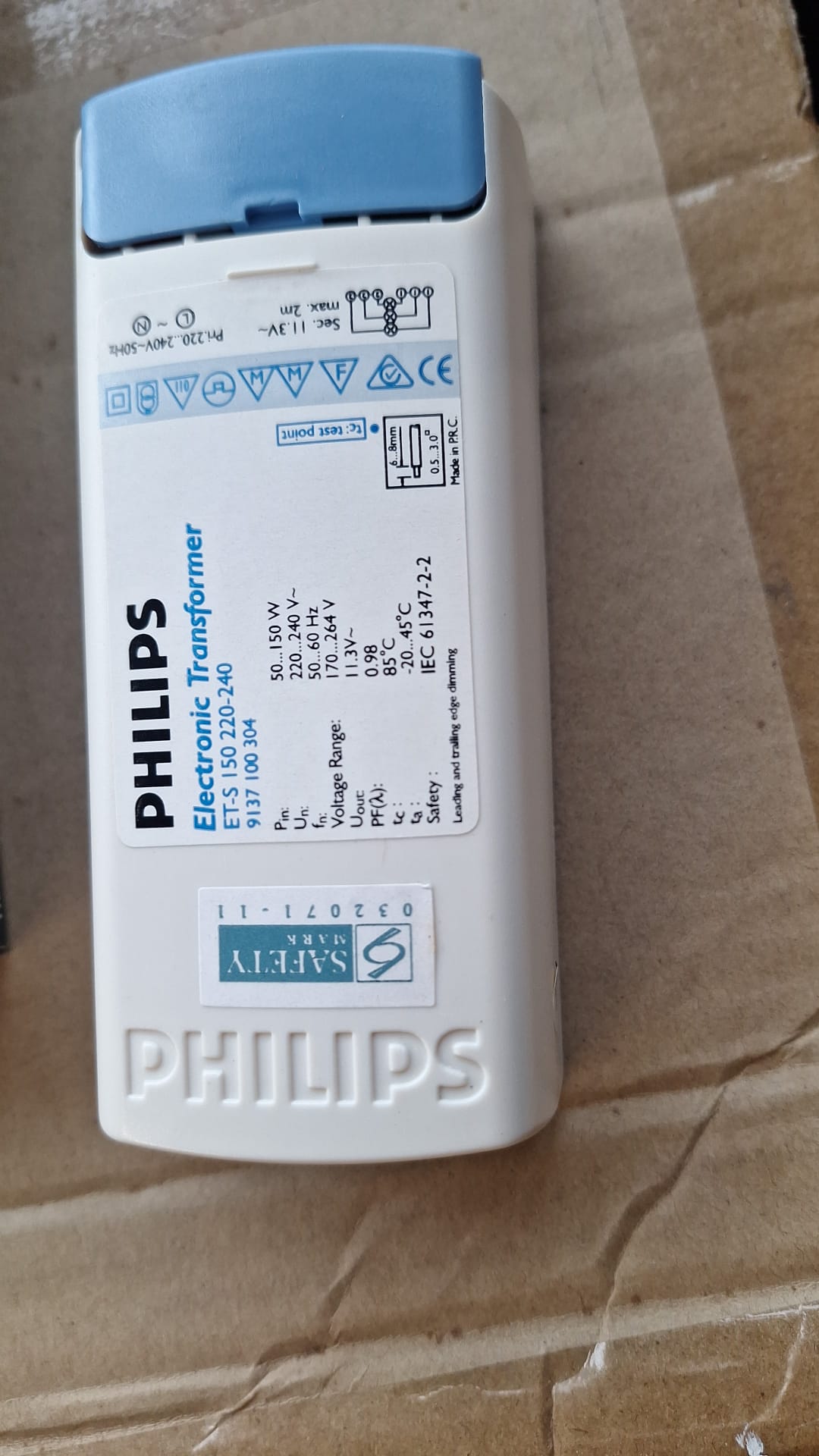 PHILIPS ET-S 150 220-240 Driver